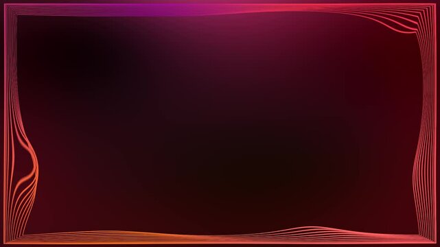 animated of dynamic gradient linear on dark background
