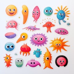 Fototapeta premium Cuties pattern