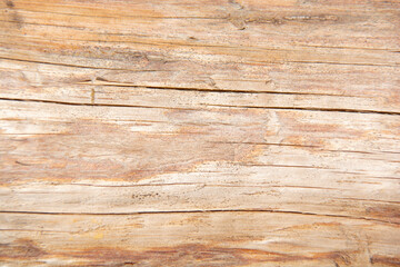 Obraz premium Wooden board of light brown color close-up. Can be used as a background.