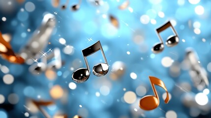 Immersive AI Powered Music Theory Lessons in Vibrant Futuristic Design