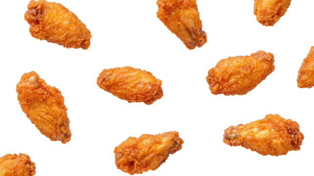 Crispy fried chicken delights kitchen food photography home close-up culinary art