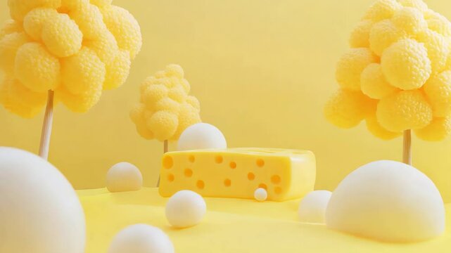 cartoon plush cute background