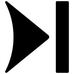 Fototapeta premium Next Button Icon