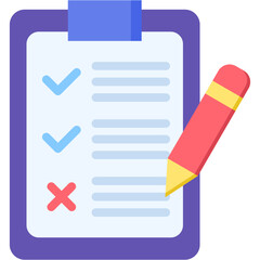 Fototapeta premium Task List Icon