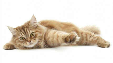 Obraz premium lovely Siberian cat , soft and sweet