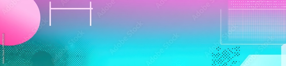 Aufkleber Abstract gradient design featuring geometric shapes and patterns.