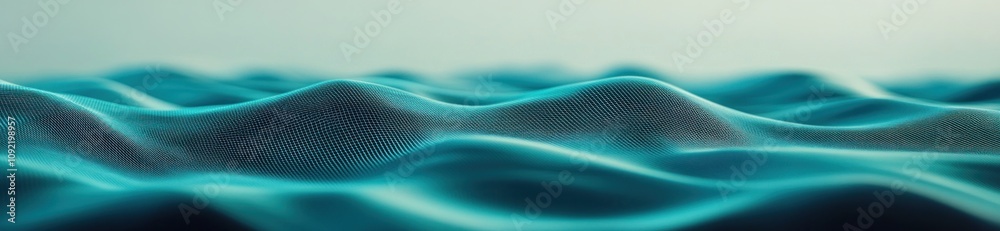 Aufkleber abstract representation of gentle waves, showcasing fluid motion and tranquility.