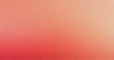 Fototapeta premium Grainy background Coral to Blush abstract gradient noise texture