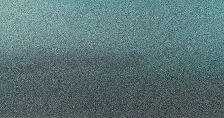 Fototapeta premium Grainy background Charcoal to Aqua abstract gradient noise texture