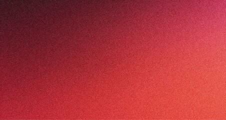 Fototapeta premium Grainy background Coral to Burgundy abstract gradient noise texture