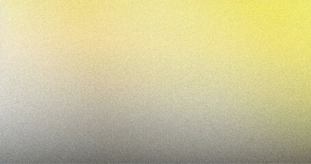 Fototapeta premium Grainy background Gray to Lemon abstract gradient noise texture
