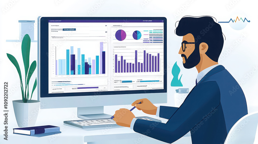 Poster data scientist developing predictive models for bac identification in healthcare analytics environme