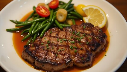Savory Peppercorn Steak Cooked to Perfection