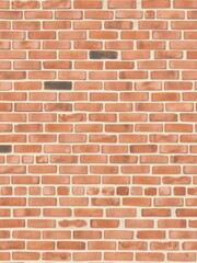 Obraz premium Seamless red brick texture perfect for backgrounds or architectural designs, urban, buildings