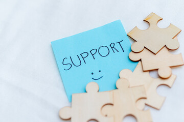 Supportive business strategies office environment conceptual image positive vibes close-up view growth mindset for success