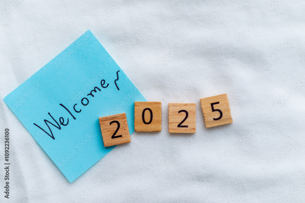 Aufkleber new year business planning strategies for 2025 office setting digital resources collaborative enviro