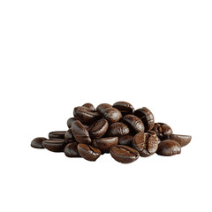 Group of coffee beans png image