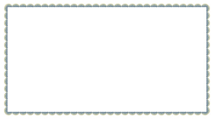 Cute Grass Rectangle Frame