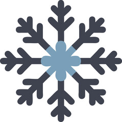 Obraz premium snowflakes on a white background