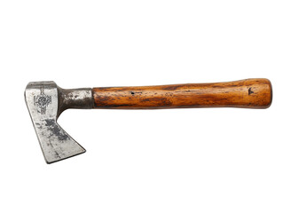 a close up of a axe
