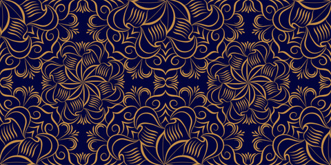 Seamless abstract pattern of gradient shapes. Colorful unusual background creates three-dimensional shapes. A template for interior design and creative ideas