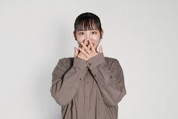 女性　表情