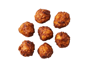 a group of fried food