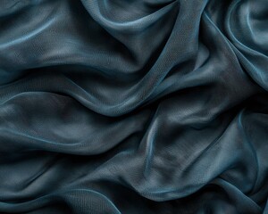 A close-up of textured fabric. AI.