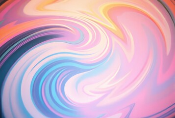 Obraz premium Color Swirl with Film Grain CombinedA color swirl image with a f