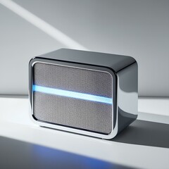 Modern sound box with steel made, waterproof, high durable, small size.