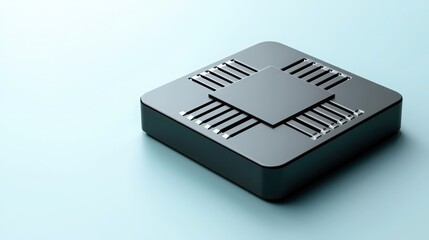 Minimal icon of a crossedout hacker silhouette with a shield and circuit lines, symbolizing digital protection