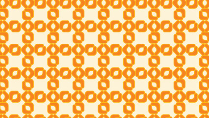Modern vector abstract seamless geometric pattern with yellow color