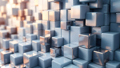 abstract background with cubes
