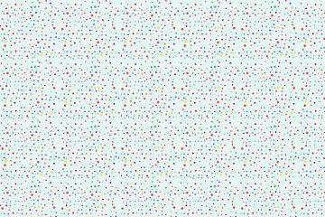 pattern with dots , pattern of jumbled multicolored dots on a blue background © ИВАЙЛО НИКОЛОВ