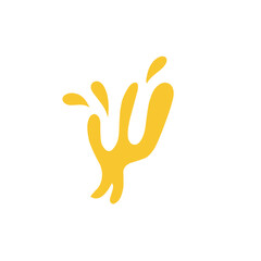 Obraz premium splash of orange juice