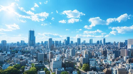 Fototapeta premium Cityscape view