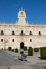 Obraz premium Convento de San Marcos situado en León, España