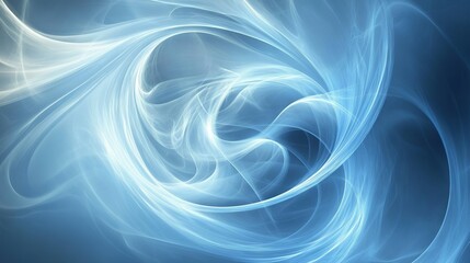 Fototapeta premium Abstract light blue gradient background with soft curves and subtle textures for modern minimalist design