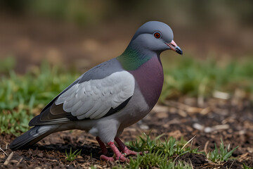 Fototapeta premium The History of Pigeons: From Messengers to Pets