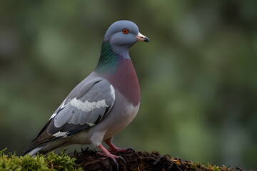 Fototapeta premium The History of Pigeons: From Messengers to Pets