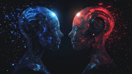 Artificial Chat with AI and Digital Chatbot