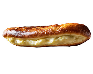 a close up of a pastry