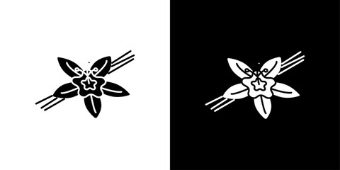 Vanilla icon Art design illustration