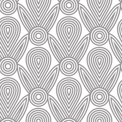 Vector Scandinavian pattern, geometric shapes, minimalist style