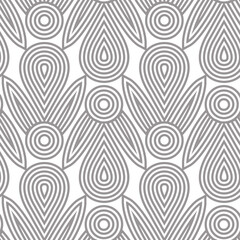 Vector Scandinavian pattern, geometric shapes, minimalist style