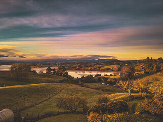 Fototapeta premium New zealand landscape