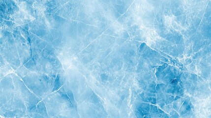 Close-up of a light blue marble texture featuring an aquamarine surface with subtle veining and a polished finish.