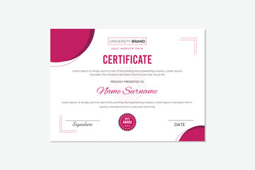 new Certificate design 