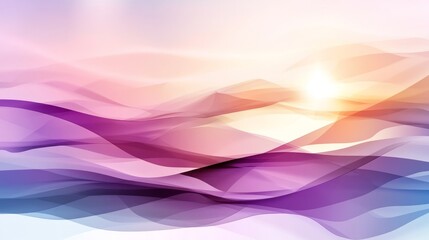 dreamy gentle flow light ribbon gradient flowing serene minimalist futuristic design abstract background