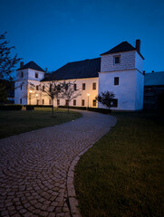 old Vidnava city castle in Czech republic